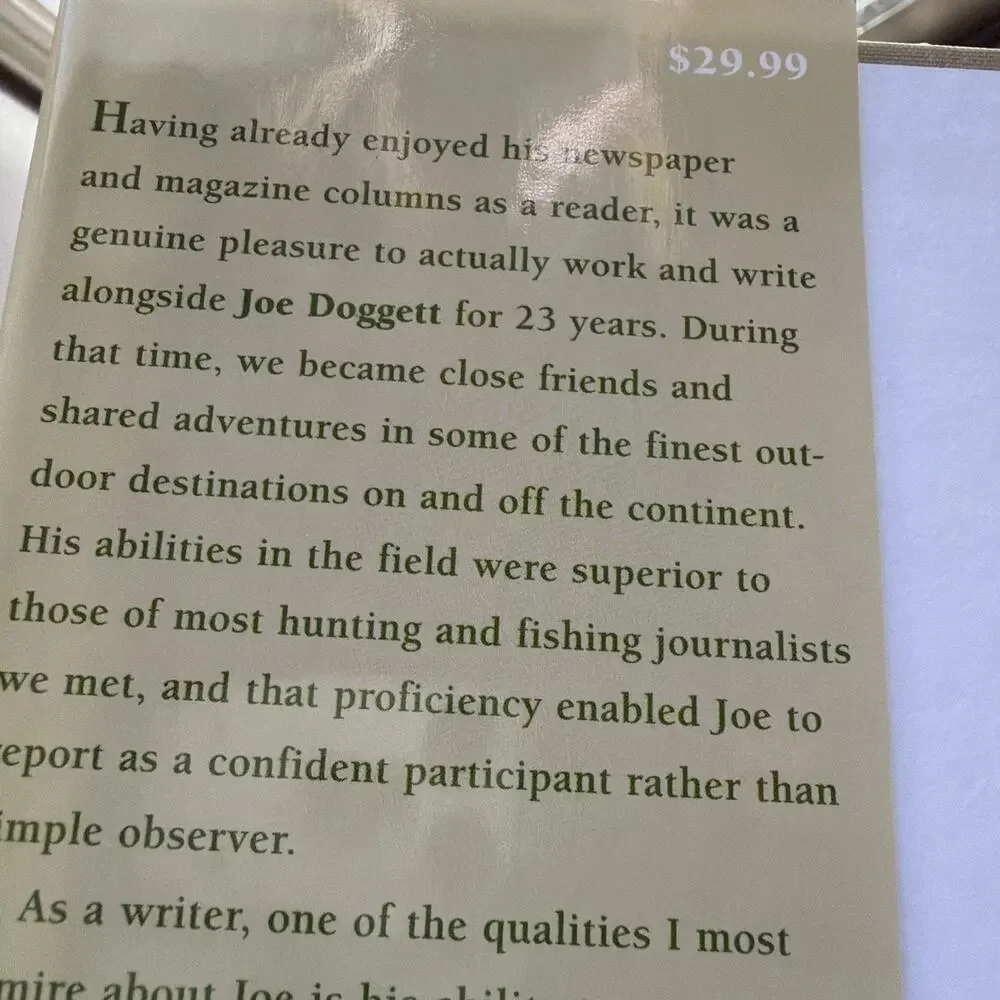 Outdoor Chronicles by‎ Joe Doggett • SIGNED